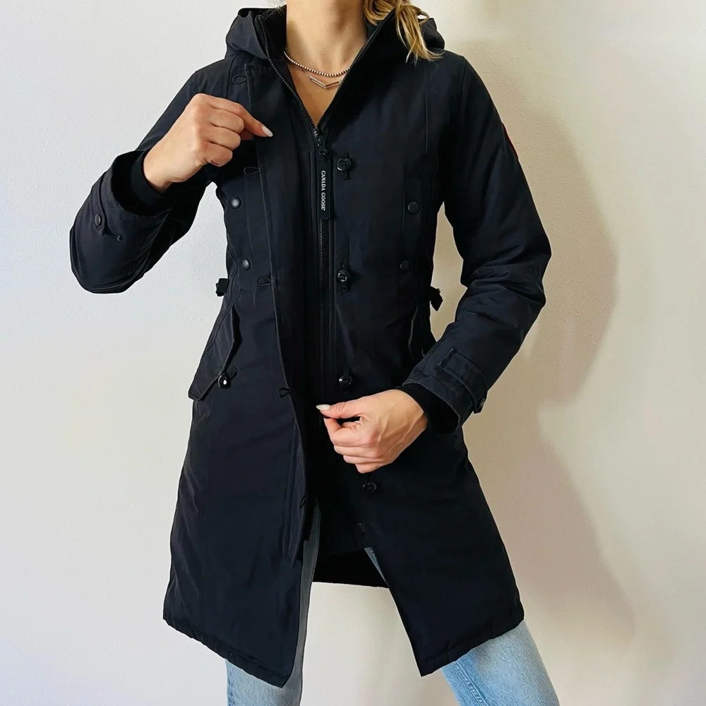 Canada Goose black parka coat - Picture 1 of 14